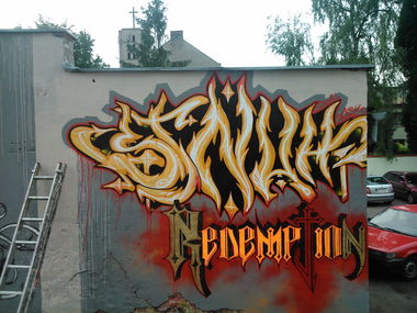 Graffiti Wall - Photo by Huntone - Hunt, Baron (2014)