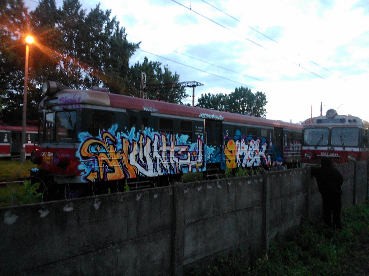 Graffiti Train - Photo by Huntone - hunt, kome, alcer (2014)