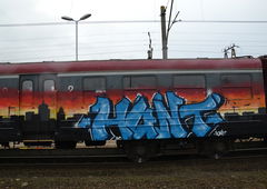 Graffiti Train - Photo by Huntone