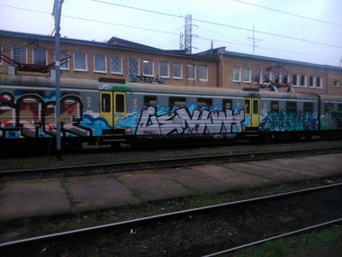 Graffiti Train - Photo by Huntone (2015)