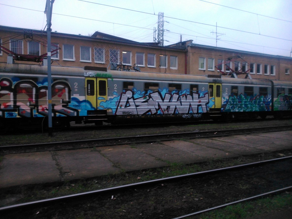 Graffiti Train - Photo by Huntone (2015)
