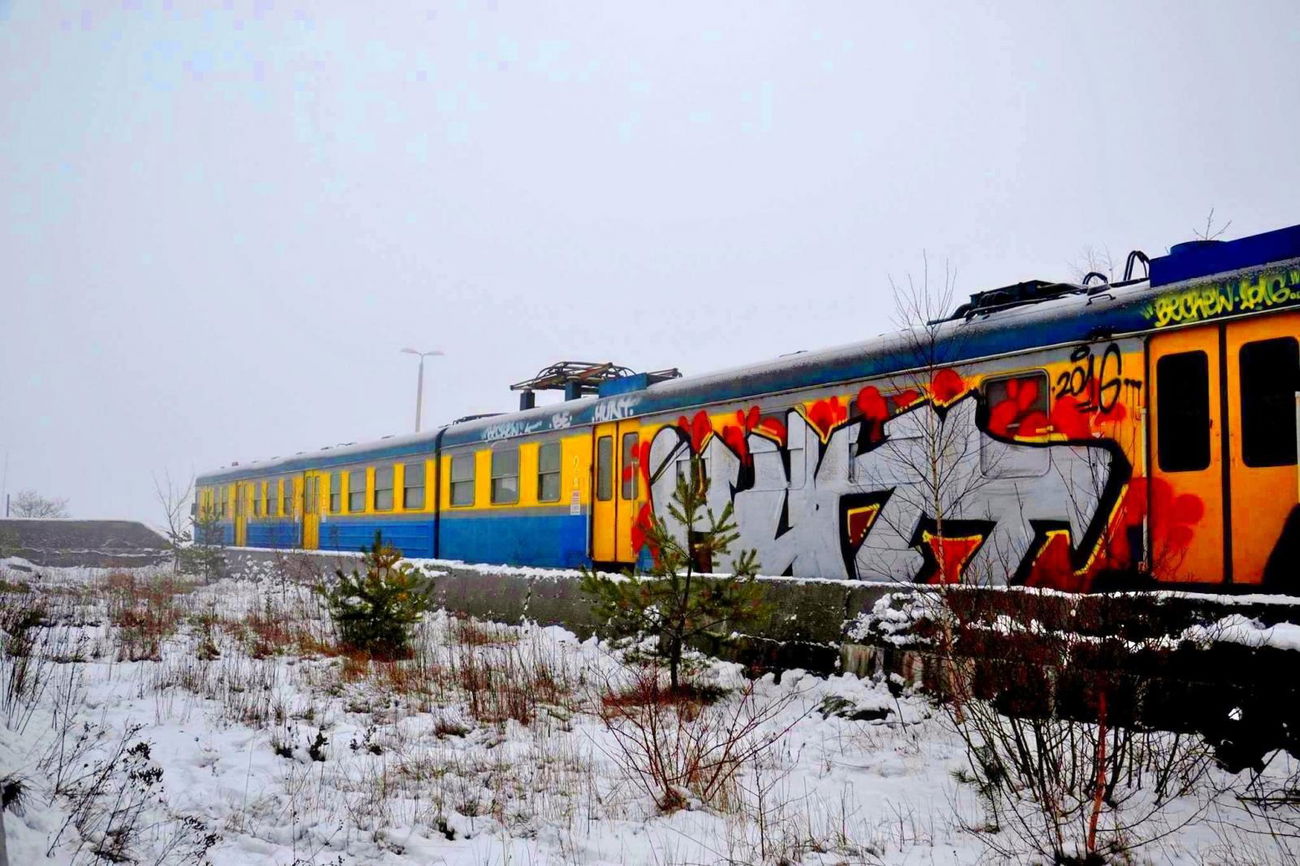 Graffiti Train - Photo by Huntone (2016)