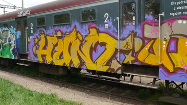Graffiti Train - Photo by Huntone (2015)