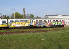 Graffiti Train - Photo by Huntone
