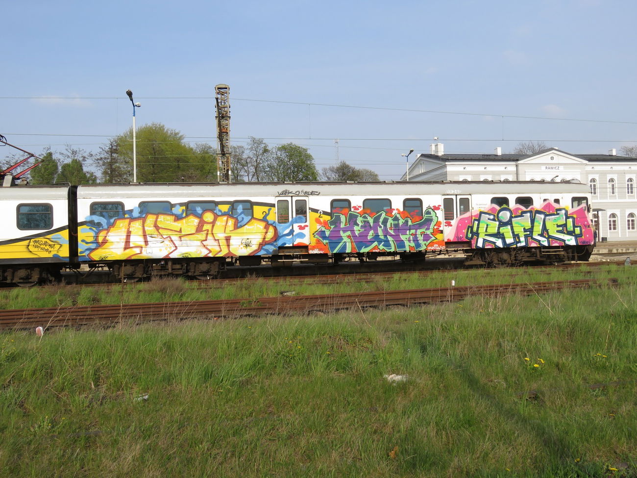 Graffiti Train - Photo by Huntone