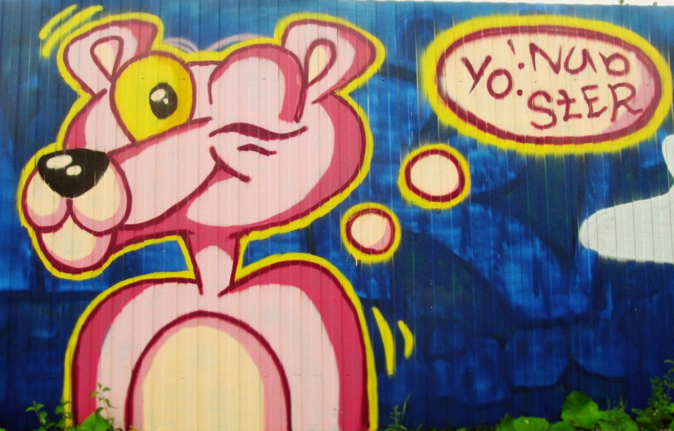 Graffiti Wall in Podolsk - Photo by Hy6acuk - Nubi, Ster (2013)