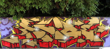 Graffiti Wall - Photo by Hyde - Hyde, Sero, Orek (2016)