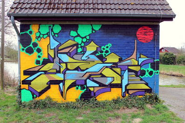Graffiti Wall - Photo by Hyde - HYDE, TBK, VISION (2017)