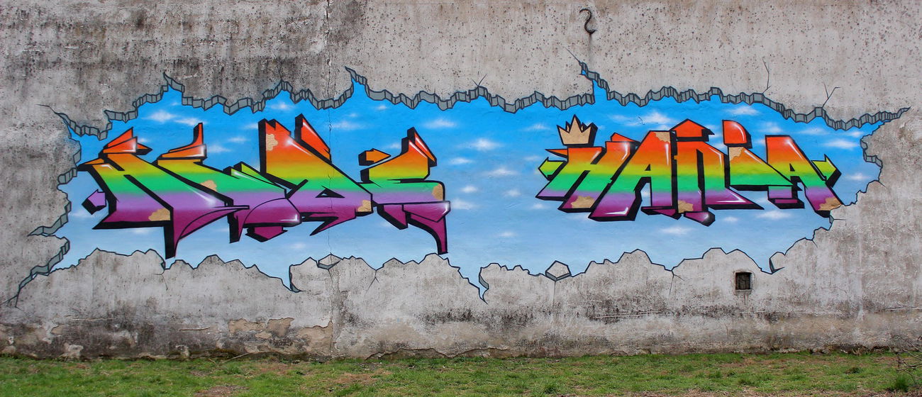 Graffiti Wall - Photo by Hyde - Hyde, Hania, TBK (2018)