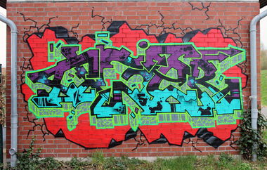 Graffiti Wall - Photo by Hyde - OGER, TBK (2017)