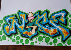 Graffiti Wall - Photo by Hykes77 - Hykes77, Nice (2016)