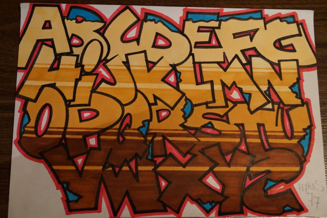 Graffiti Wall - Photo by Hykes77 - Hykes77, GFS, ABC (2016)