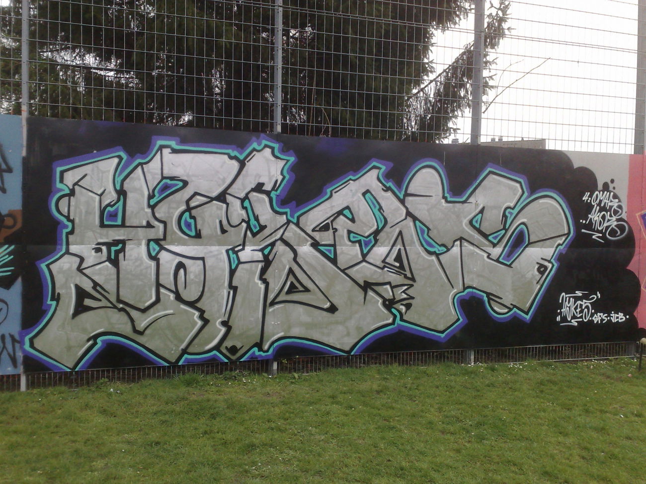 Graffiti Wall - Photo by Hykes77 - hykes, hykes77, gfs (2011)