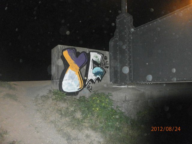 Graffiti Bombing - Photo by ICD10 - Youw, YC, Exe (2012)