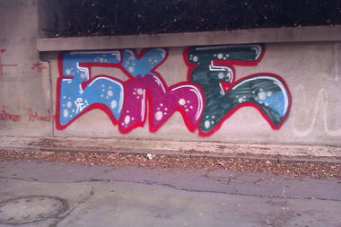 Graffiti Wall - Photo by ICD10 - EXE, YC, Youw (2014)