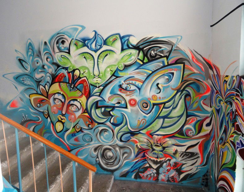 Graffiti Wall - Photo by ICE