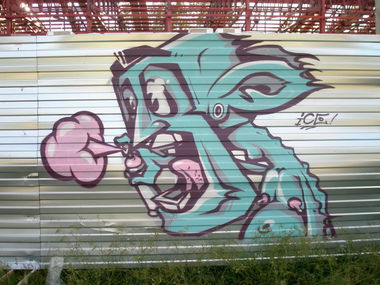 Graffiti Wall - Photo by ICE (2012)