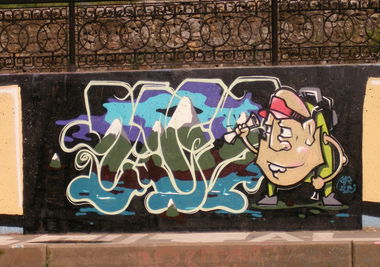 Graffiti Wall - Photo by ICE