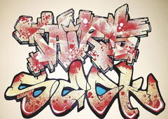 Graffiti Sketch - Photo by IDeeone