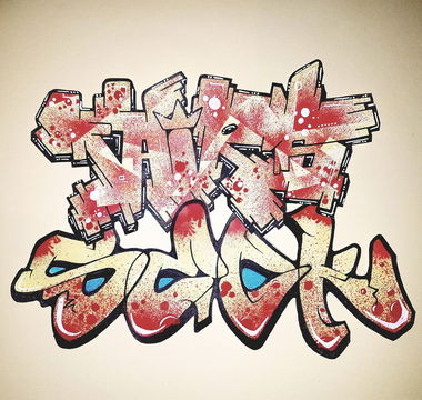Graffiti Sketch - Photo by IDeeone
