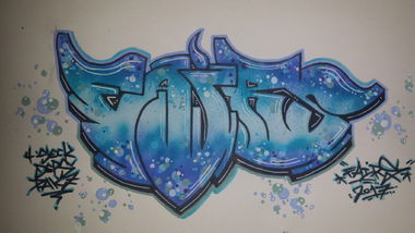 Graffiti Wall - Photo by IDeeone