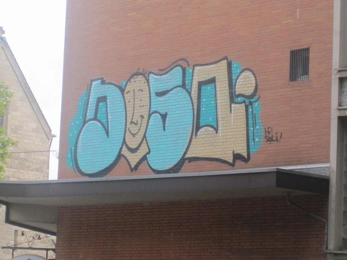 Graffiti Bombing - Photo by IG0R - DisQ;, disq;, Soli;