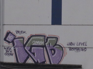 Graffiti Bombing - Photo by IG0R - Igb, Brisk, Goose (2010)