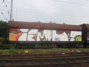 Graffiti Train - Photo by IG0R - Ifm, Uron., Osik