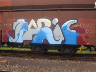 Graffiti Train - Photo by IG0R - Taric, Dancr, Freight