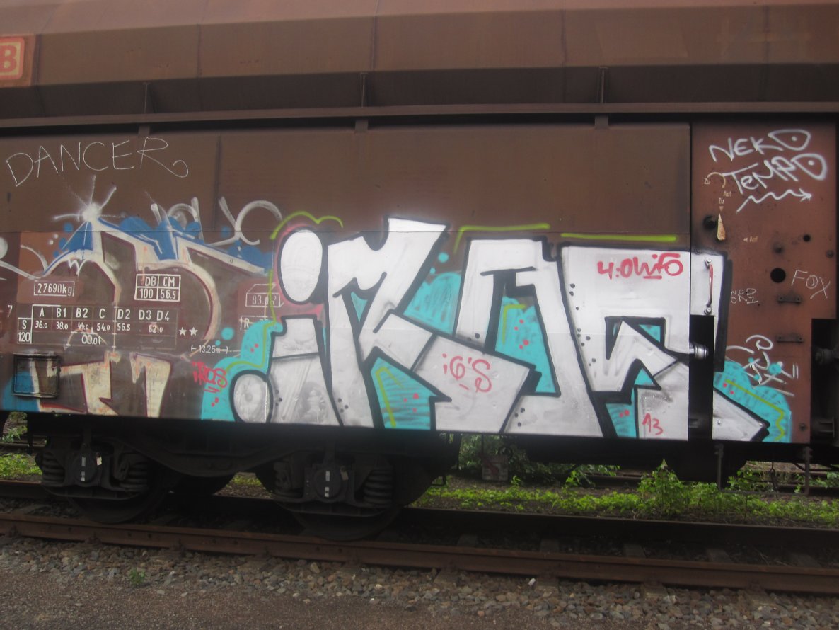 Graffiti Train - Photo by IG0R - Iros., Ig, Onis