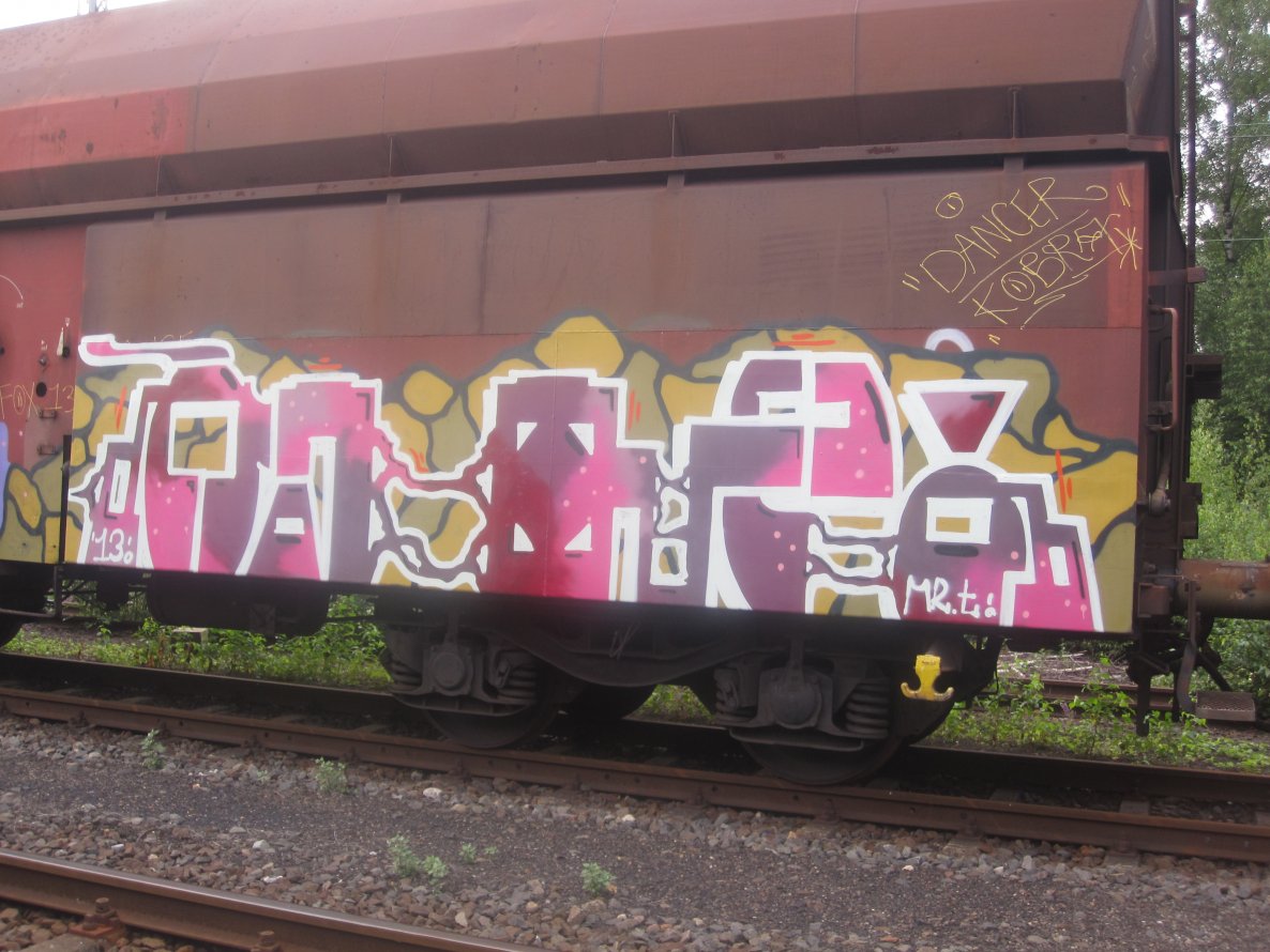 Graffiti Train - Photo by IG0R - Onoe, Mr.t, Freight