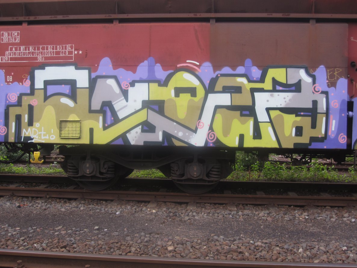 Graffiti Train - Photo by IG0R - Onoe, Onoo., Onoee