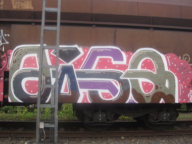 Graffiti Train - Photo by IG0R - Disq, Onoe, Freight