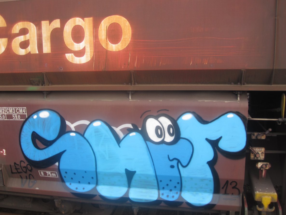 Graffiti Train - Photo by IG0R - Snif, lego, Vg (2013)
