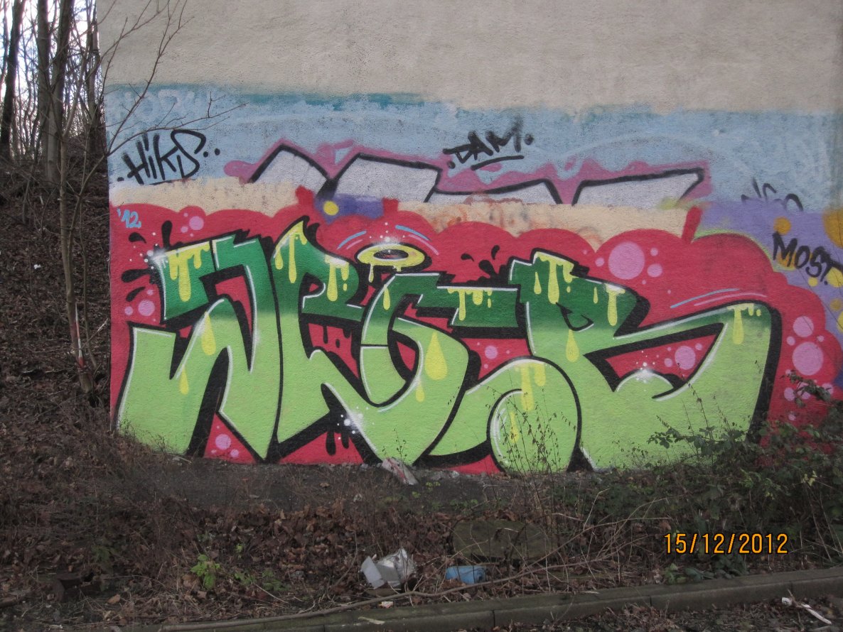 Graffiti Bombing - Photo by IG0R - Most, Jbcb, JBCB (2012)