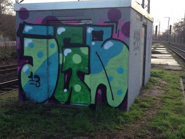 Graffiti Bombing - Photo by IG0R - Igb, Brisk, Pirat (2013)