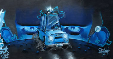 Graffiti Wall in Kazan - Photo by IGOU - IGOU, |, Lil-Dee