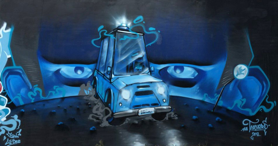 Graffiti Wall in Kazan - Photo by IGOU - IGOU, |, Lil-Dee