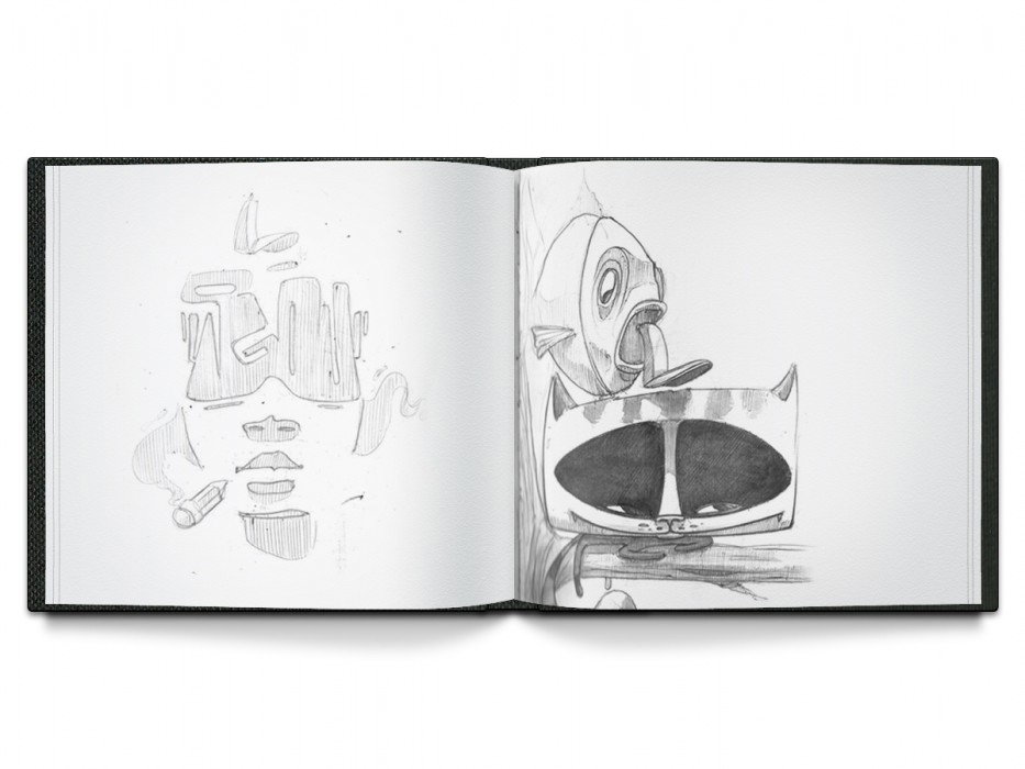 Graffiti Sketch - Photo by IGOU - IGOU