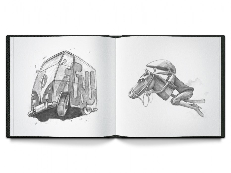 Graffiti Sketch - Photo by IGOU - IGOU