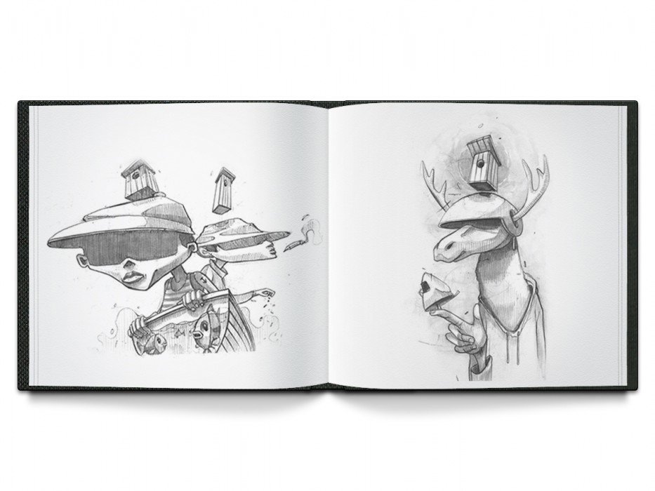 Graffiti Sketch - Photo by IGOU - IGOU