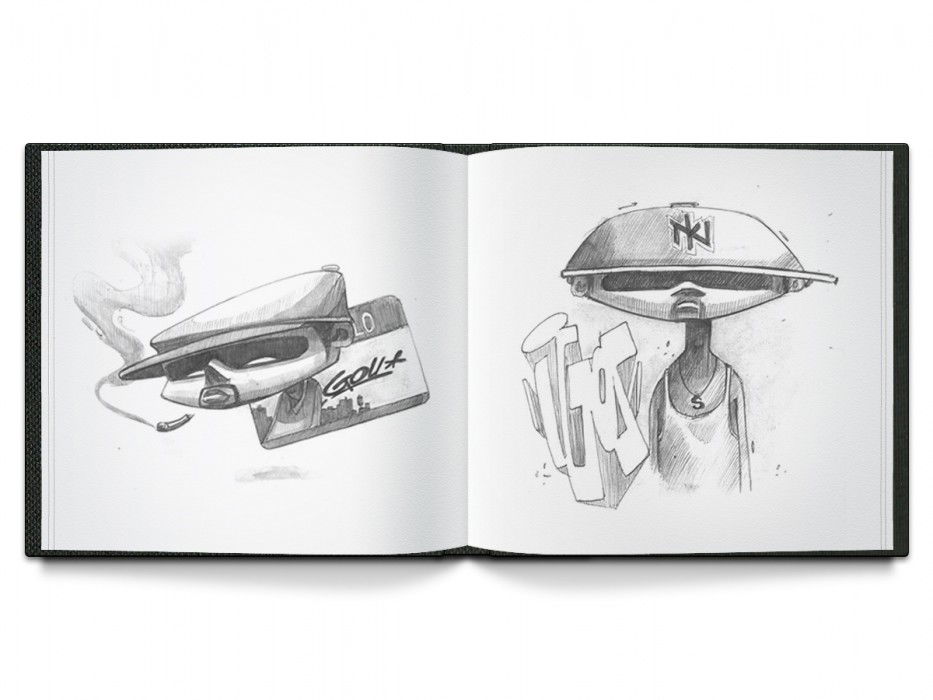 Graffiti Sketch - Photo by IGOU - IGOU