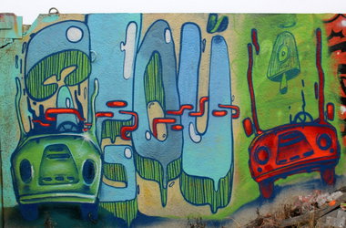 Graffiti Wall in Nk - Photo by IGOU - IGOU