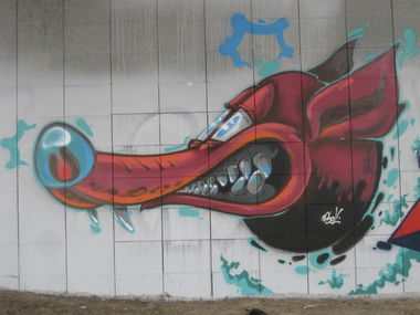 Graffiti Wall in Kazan - Photo by IGOU - IGOU