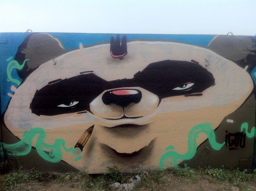 Graffiti Wall in Nk - Photo by IGOU - IGOU (2013)