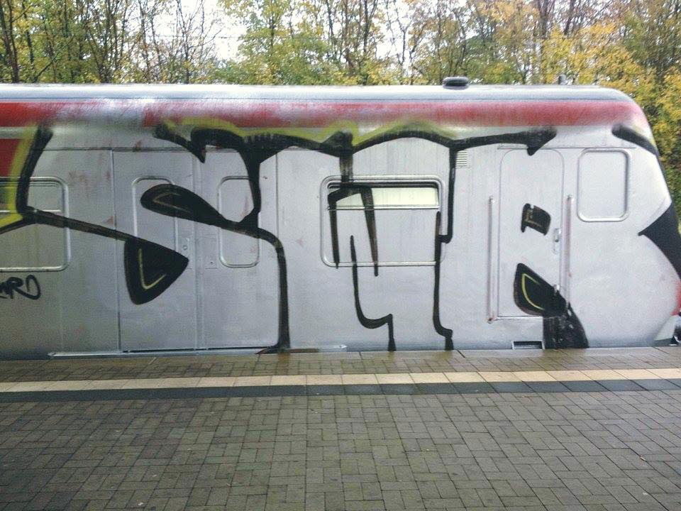 Graffiti Train - Photo by ILikeBigButts - swr