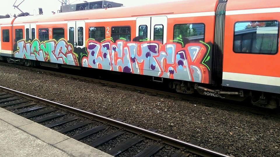 Graffiti Train - Photo by ILikeBigButts - wcmc