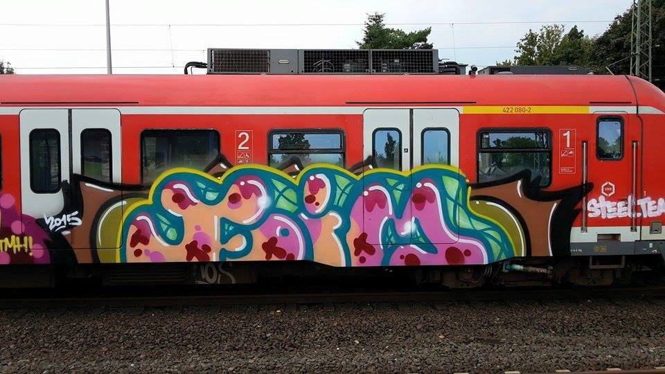 Graffiti Train - Photo by ILikeBigButts - foim