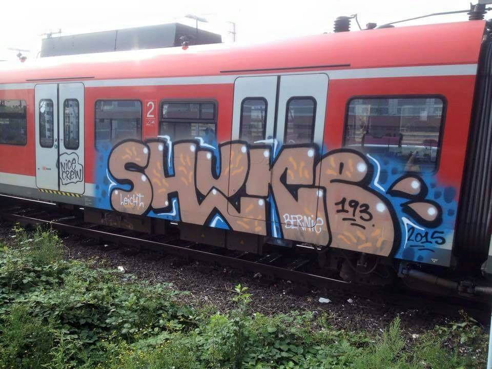 Graffiti Train - Photo by ILikeBigButts - shuke