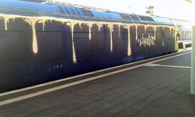 Graffiti Train - Photo by ILikeBigButts - Eqt, Wholecar